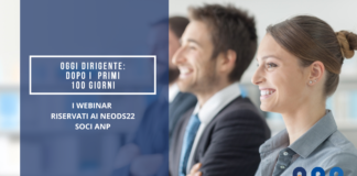 Dopo i primi 100 giorni: i webinar per i neodirigenti 2022 soci ANP