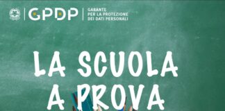 GPDP – LA SCUOLA A PROVA DI PRIVACY: la scheda riservata ai soci ANP