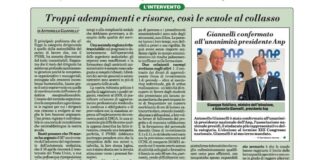 Il Presidente ANP su Italiaoggi